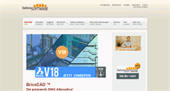 Desktop Screenshot of below-software.de