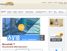 Tablet Screenshot of below-software.de
